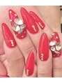 ヘアアンドネイル ミューズ おゆみ野店(HAIR & NAIL MUSE)&nbsp;ビジューネイル大好きです！！