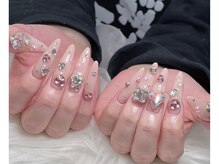 キアラネイルサロン/パーツ付け放題チップ長さだし