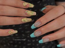 ファミーユネイル(Fameu nail)/asymmetry design.