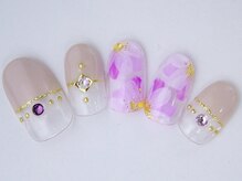 ネイルサロン ドレリッチ 大宮店(drerich)/グラデフラワー