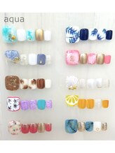 アイラッシュアンドネイルサロン アクア(aqua)/デザインの豊富さ負けません！