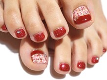 わたしのネイルとよもぎ蒸し/ツイード