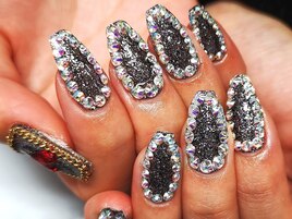 ギラギラネイル　ストーン