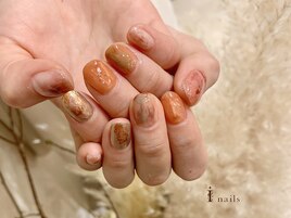 オレンジネイル