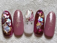 レイネイル 岐阜茜部店(RAY NAIL)/オータムシェルネイル