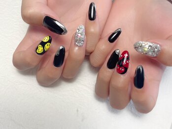 ゆちたの部屋/個性派ロングネイル