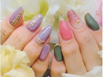 ハーブエステ ルレーブ/お勧め定額ネイル 7100円