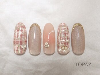 トパーズ 恵比寿(TOPAZ)/11月マンスリーネイル