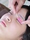 サロン シェリー 大島(Salon Cherie)の写真/ダメージが気になる方や、長持ちさせたい方に◎まつ毛ケアも同時に行いながらの施術で理想のお目元へ☆