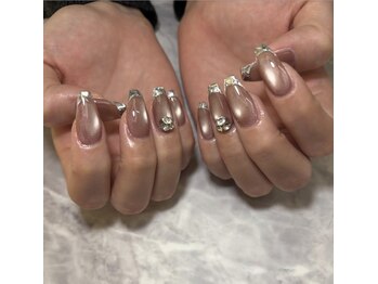 エナネイル 中央町店(ENA nail)/ガラスフレンチ