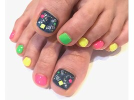 ～カラフルPOPネイル～