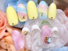 アンドシュシュネイル(&CHOU CHOU nail)/定額￥７９８０／￥８９８０