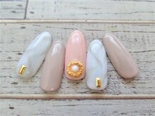ブランロール 中目黒店(Blanl'or)/大理石風ネイル
