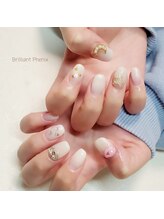 ブリリアントフェニックス(Brilliant Phoenix)/ホワイトグラデ×ストーン☆