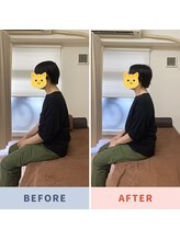 市川本八幡リーフ整骨院/ビフォーアフター/自律神経調整