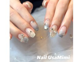 フレンチガーリーネイル