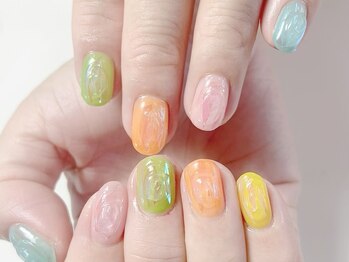 マハロネイル(Mahalo Nail)/持ち込みデザイン