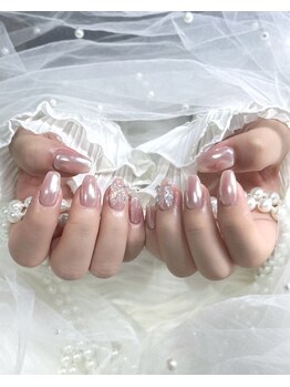 フェリーズ 浜松町店(Feliz)/ミラーリボンネイル