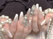 モアネイル 新宿/フレンチネイル/持ち込み/新宿