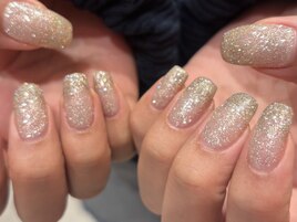 フラッシュグラデーションネイル