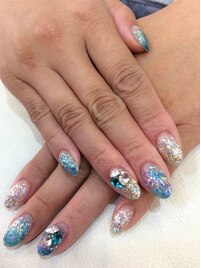 キラキラネイル