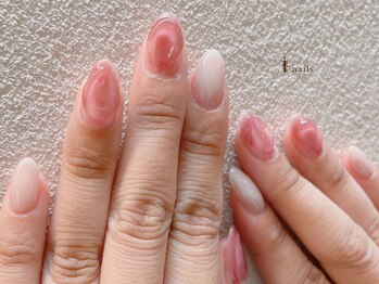 アイネイルズ 渋谷店(I nails)/うるうるおはじき¥7300