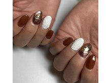 イーネイル(e-NAIL)/ニット柄ネイル