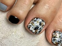 オーラリー ネイル アート メゾン(ORRERY nail art maison)/フット / ツイード