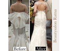 【ブライダル痩身6回】2サイズ↓強肩凝り/華奢二の腕/肩甲骨出し