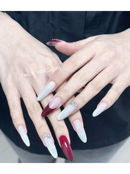 クリスマスネイル