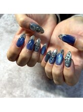 ルート12/ブルー×パーツデザイン