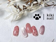 キキネイル 二子玉川(kikinail)/7.8月定額A／ハートネイル