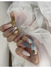 ロジェネイルバイリリィ(ROJE NAIL by Lilie)/夏ネイル