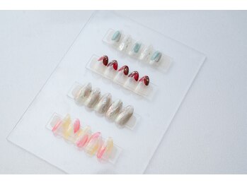 アムルーズ(Amoureuse)/ニュアンスクリアネイル♪