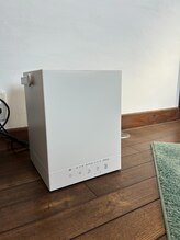 整体家/スチーム式加湿器導入。