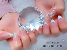ベイビーブレス(BABY BREATH)/フレンチネイル
