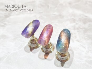 ネイルサロン マリキータ(MARIQUITA)/星空ネイル/エメナ/マグネット
