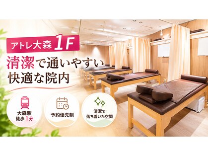はぴねす鍼灸整骨院 アトレ大森院の写真