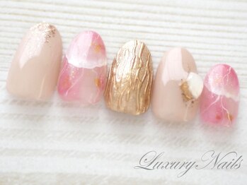 ラグジュアリーネイルズ アカバネ(Luxury Nails Akabane)/ニュアンス*ピンクネイル