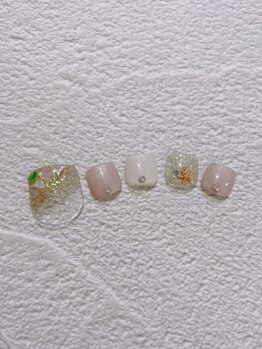 シェリーネイル(Cherie Nail)/シェルタイルフットネイル♪
