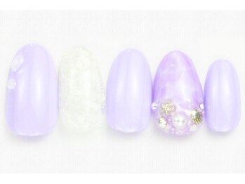 ハーティーネイル hearty nail 溝の口店/定額デザイン￥12000