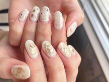 アイネイルズ 梅田店(I nails)/アシンメトリーニュアンスネイル