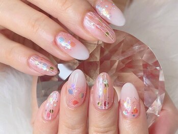 ネイリス(NAILISS)の写真/【丁寧ケア,オフ込★ワンカラ-¥5600】上品な可愛さ&納得の高技術◎細部にこだわる丁寧な施術で差をつけて♪