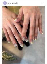 アンネイルズ(annails)/jr nailist お持ち込みデザイン