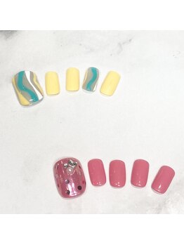 タネモト(Tanemoto)/7月フットネイル¥8200