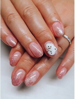 スノーマンネイル