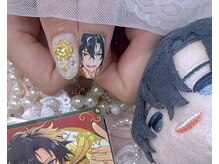ネイル アリーズ セカンド(nail Allies 2nd)/痛ネイル 推しネイル 手書き