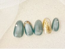 リベレ(LIBELLE)/ニュアンスマグ/天然石風ネイル