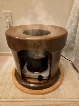 フェローズリンパケア(FELLOWS)/癒しの湯気で温まる