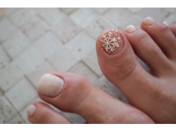 ノンブリック 並木店(Nomblic)/雪の結晶ネイル